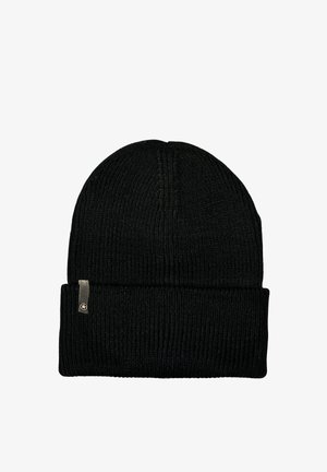 Be Famous DEEP CUFFED - Beanie - black