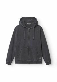 Gabba DELPHI BUMP - Zip-up sweatshirt - black