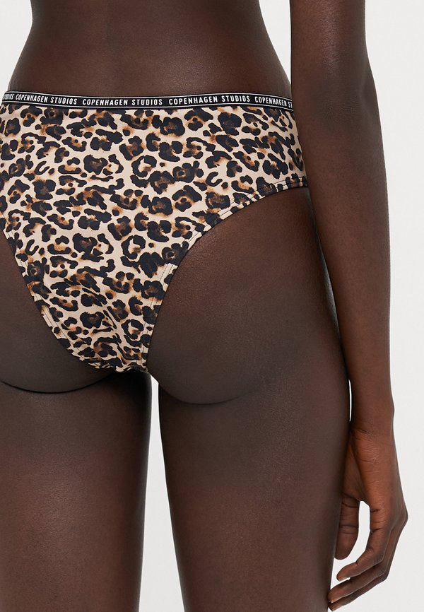 HIGH WAIST - Bikini bottoms - braun3