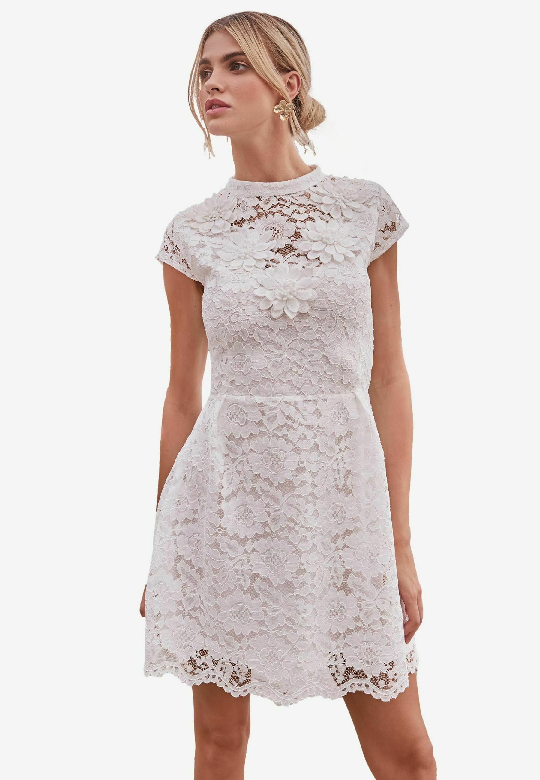 laced in allure strapless mini dress Dramatic Allure Bodycon Mini Dress