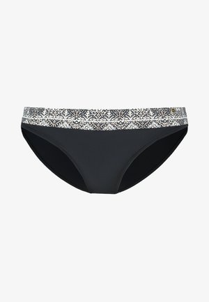 Must mustahvi wasitiga, millel on mahedad toonid. Valmistatud venivast materjalist, millel on sile tekstuur ja klassikaline lõige.