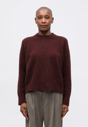 CREW NECK SWEATER - Vesta - burgundy