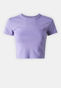 Selected, open purple