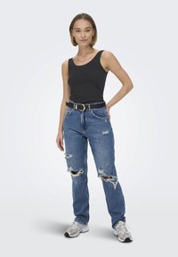 ONLY ONLLIVE LOVE NEW LONG 2PACK NOOS - Top - black/desert sage