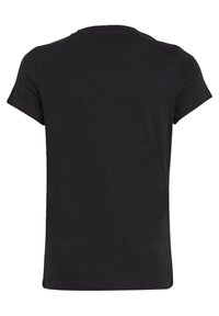 adidas Sportswear ESSENTIALS BIG LOGO - T-shirt imprimé - black   white