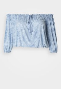 Pikkade varrukatega topp - blue