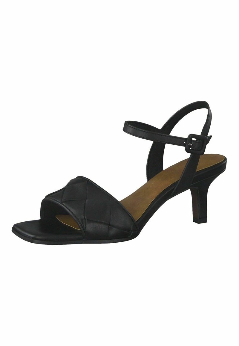 Damen Riemchensandalen | Marco Tozzi SANDALETTE Riemensandalette black antic/schwarz - CT90016 Damen Riemchensandalen | Marco Tozzi SANDALETTE Riemensandalette black antic/schwarz - CT90016