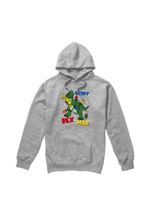 Disney, TOY STORY MERRY REXMAS CHRISTMAS - Hoodie - mottled light grey