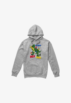 Disney, TOY STORY MERRY REXMAS CHRISTMAS - Hoodie - mottled light grey