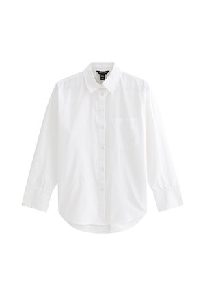 New Look, POPLIN LONG SLEEVE - Hemdbluse - white