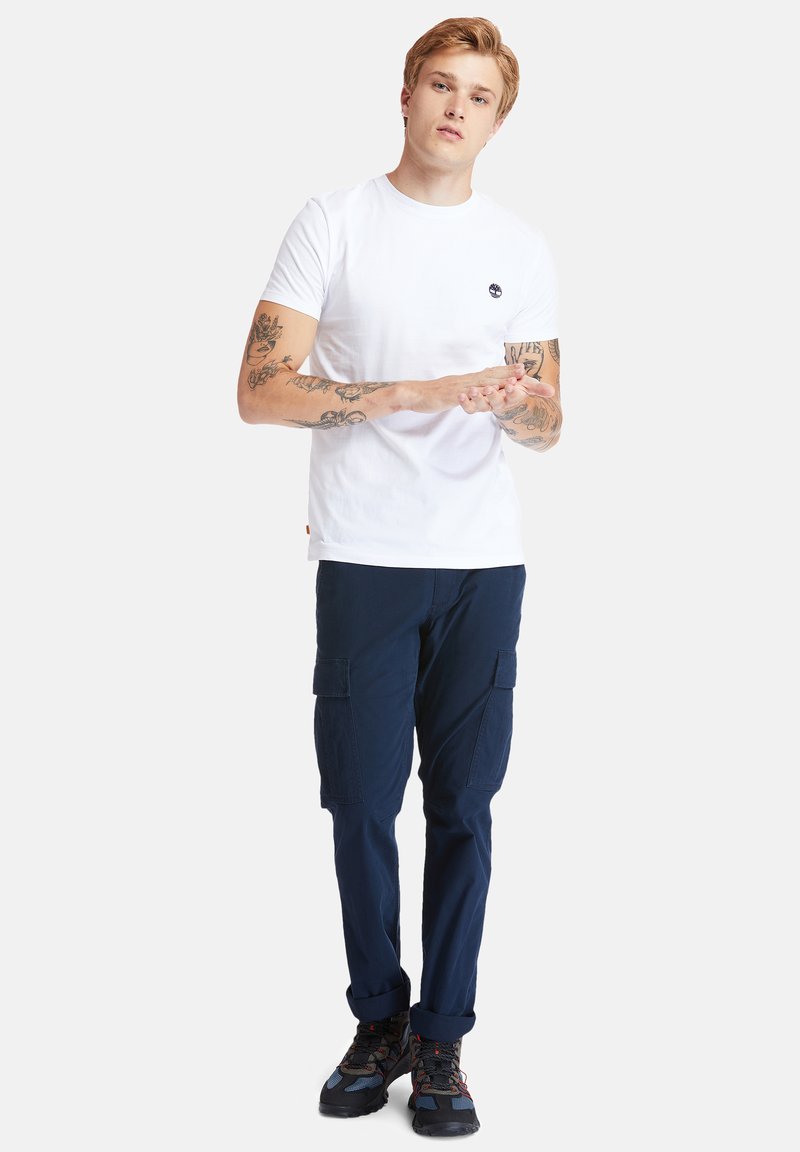 Timberland T-shirt basic wit Timberland T-shirt basic wit