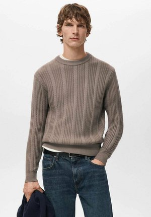 Jersey de punto - brown