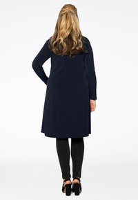 YOEK LONG FIT - Strickjacke - blue