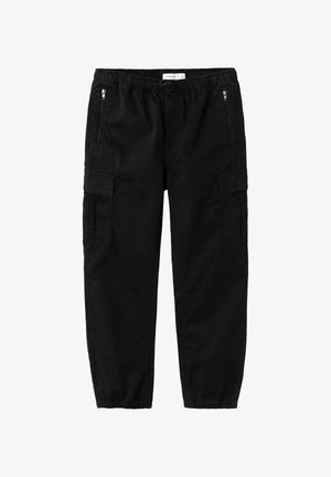 Name it PARACHUTE - Pantaloni cargo - black