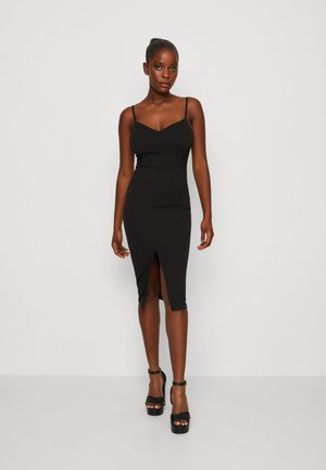 WAL G. TIZA MIDI - Džersio suknelė - black