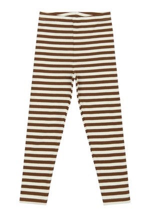 The New Siblings Legging (type pantalon) - toffee striped