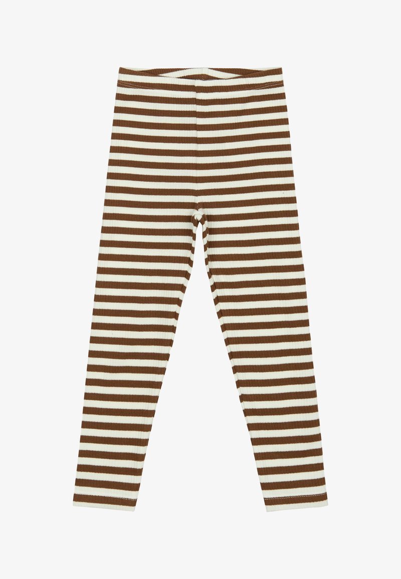 The New Siblings Leggings - toffee striped