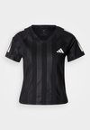 HYPERGLAM 3 STRIPES EMBOSS - T-shirt de sport - black