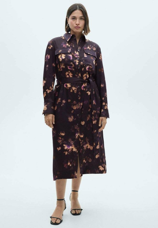 Blusenkleid - purple