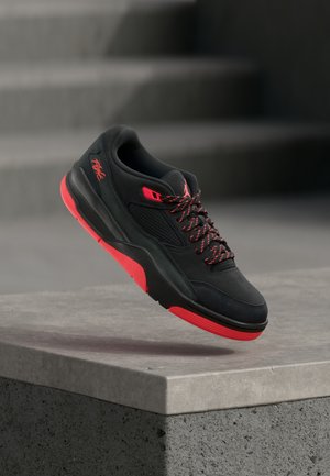 JORDAN FLIGHT COURT UNISEX - Baskets basses - black/infrared 23
