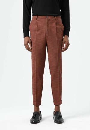 SMART - Pantalon classique - dark brown