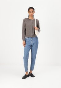 Samsøe Samsøe BOSTON CARDIGAN - Kardiganas - grey blue mel.