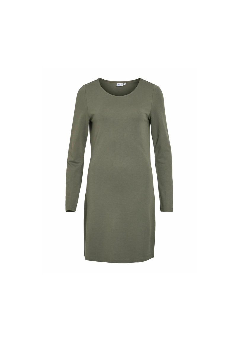 Vila Jerseyjurk olijfgroen gemêleerd Vila Jerseyjurk olijfgroen gemêleerd