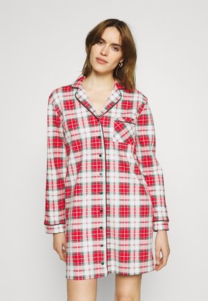 LASCANA, CANDY NIGHTSHIRT - Nightie - red/white