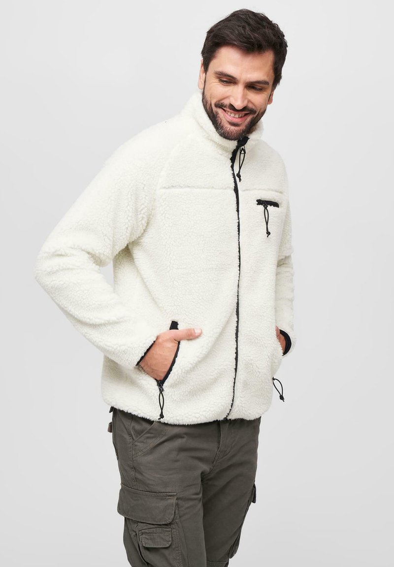 Brandit - TEDDY - Fleecejacke - white, Vergrößern