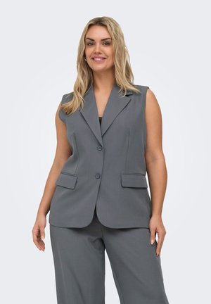 ONLY Carmakoma CARVICTORIA Tailored Waist - Smanicato - medium grey melange