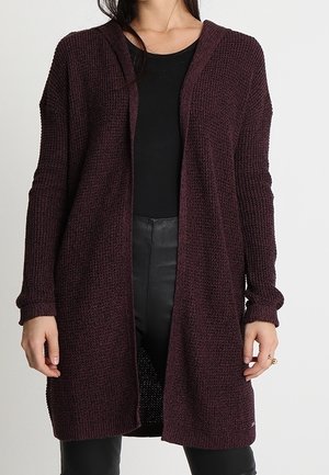 Gilet - mottled bordeaux