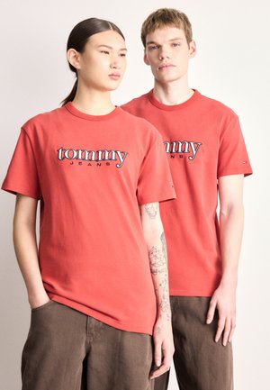 GRAPHIC UNISEX - Printtipaita - terracotta red