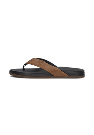 T-bar sandals - cognac
