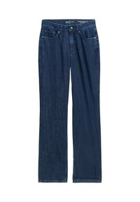 TTEMMA - Jeans Straight Leg - clean dark stone blue denim