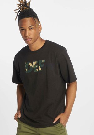 SIGNED  - Printtipaita - black