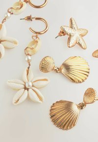 Next STARFISH 3 PACK  - Fülbevalók - gold tone