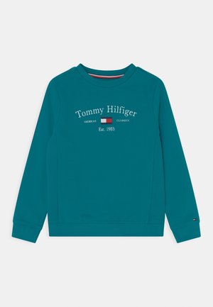 Sweatshirt - turquoise