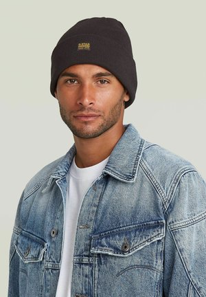 G-STAR, EFFO LONG BEANIE - Beanie - dk black