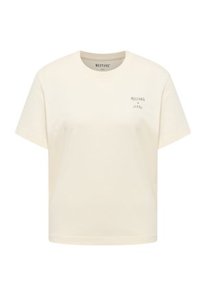 Mustang, HALBARM-STYLE  - T-shirt imprimé - weiß