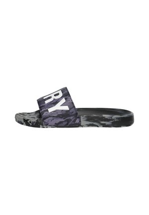 CORE CAMO - Badslippers - dark grey tiger camo