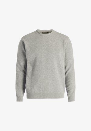 Oscar Jacobson LUKE ROUNDNECK - Maglione - grey melange