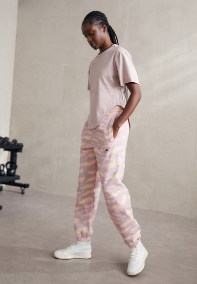adidas by Stella McCartney HEM - Marškinėliai su spaudiniu - new rose