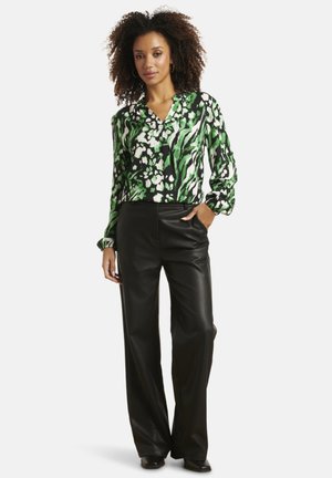 Blouse - black-green