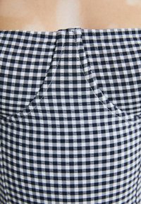 Good American GINGHAM SQUARE NECK SUPPORT ONE PIECE - Μαγιό - black