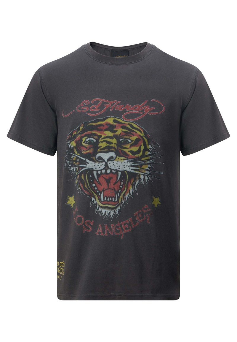 Ed Hardy T-shirt print zwart Ed Hardy T-shirt print zwart