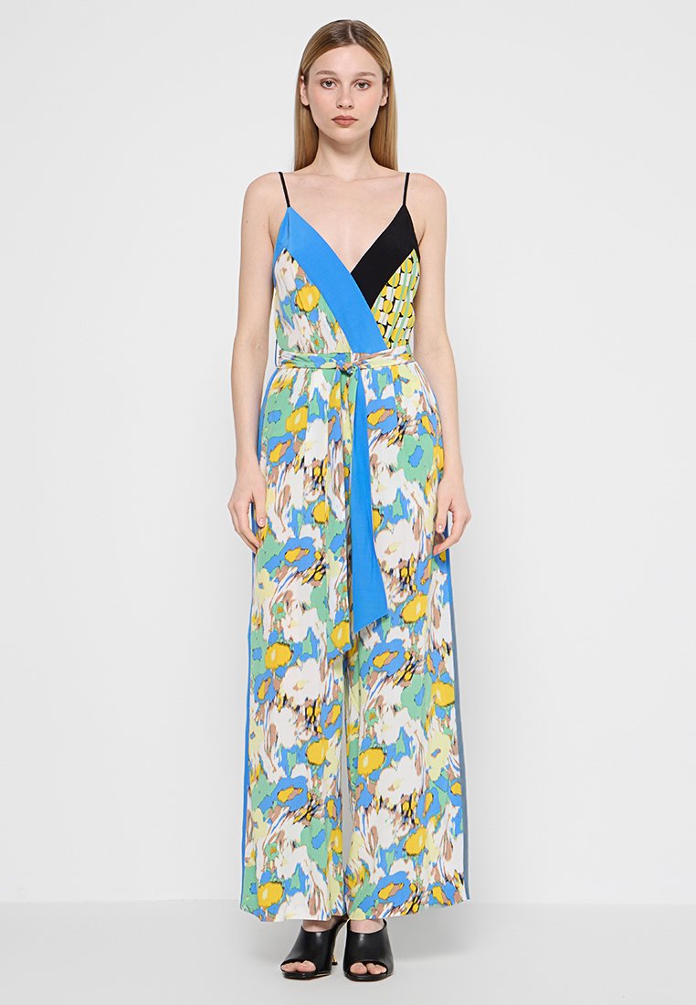 Diane von Furstenberg Jumpsuit meerkleurig