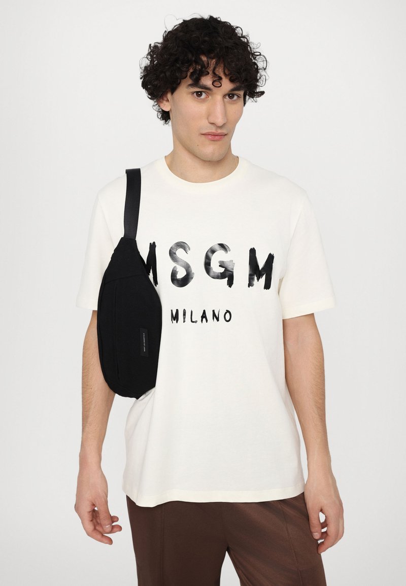 MSGM T-shirt con stampa - off white