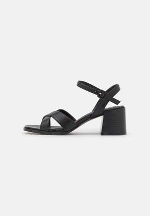 Riemensandalette - black