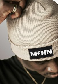 Neverless PATCH MOIN NORDISCH  - Beanie - beige