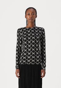 Vero Moda VMALBERTE CILIA BOX - Topper langermet - black